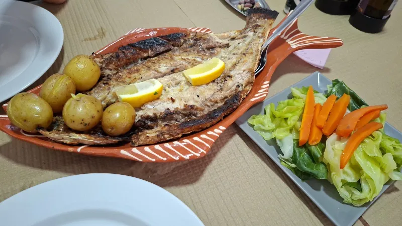 Prato do Bom peixe, em Prior Velho
